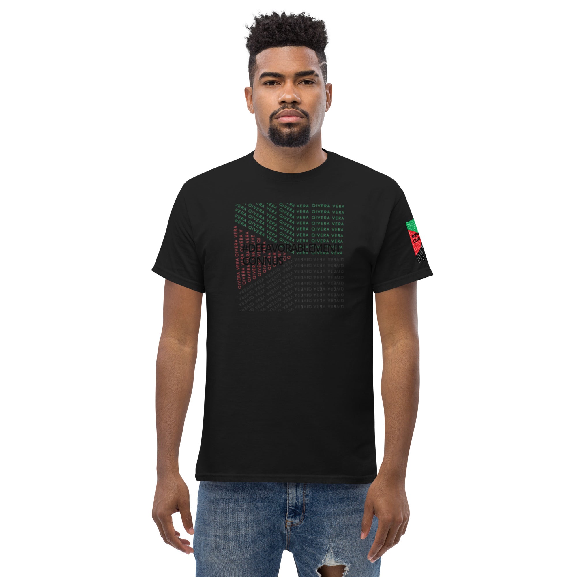 QIVERA VERA - Défavorablement Connus. T-shirt classique homme