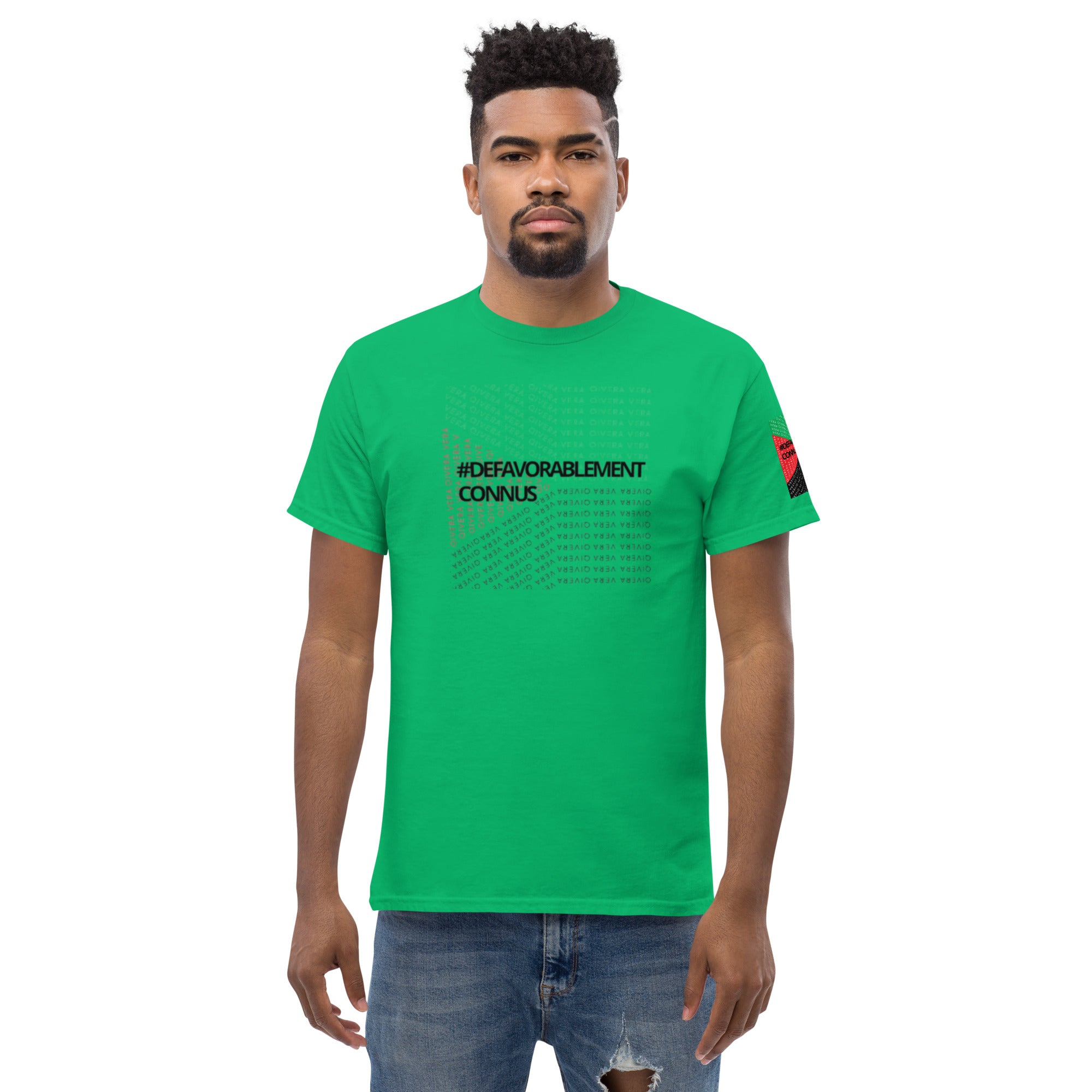 QIVERA VERA - Défavorablement Connus. T-shirt classique homme