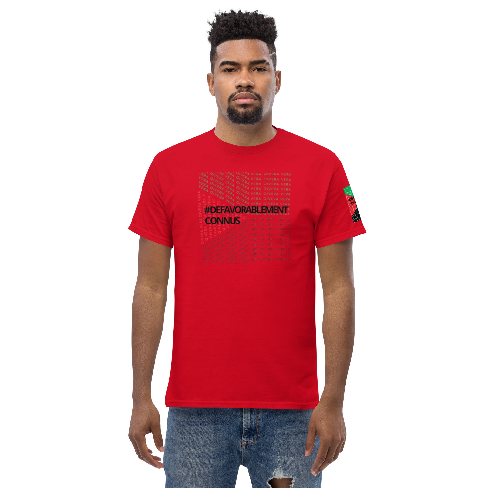 QIVERA VERA - Défavorablement Connus. T-shirt classique homme