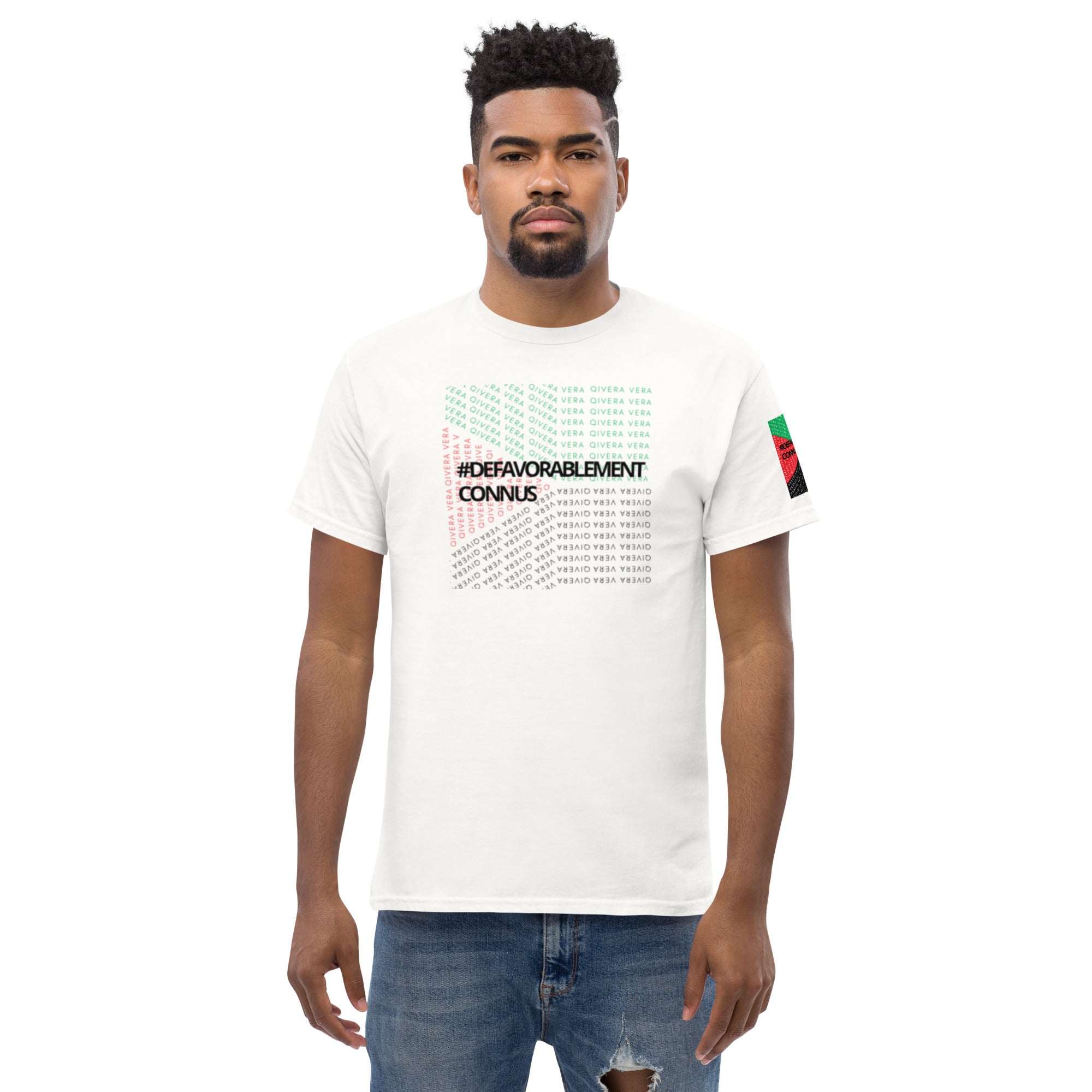 QIVERA VERA - Défavorablement Connus. T-shirt classique homme