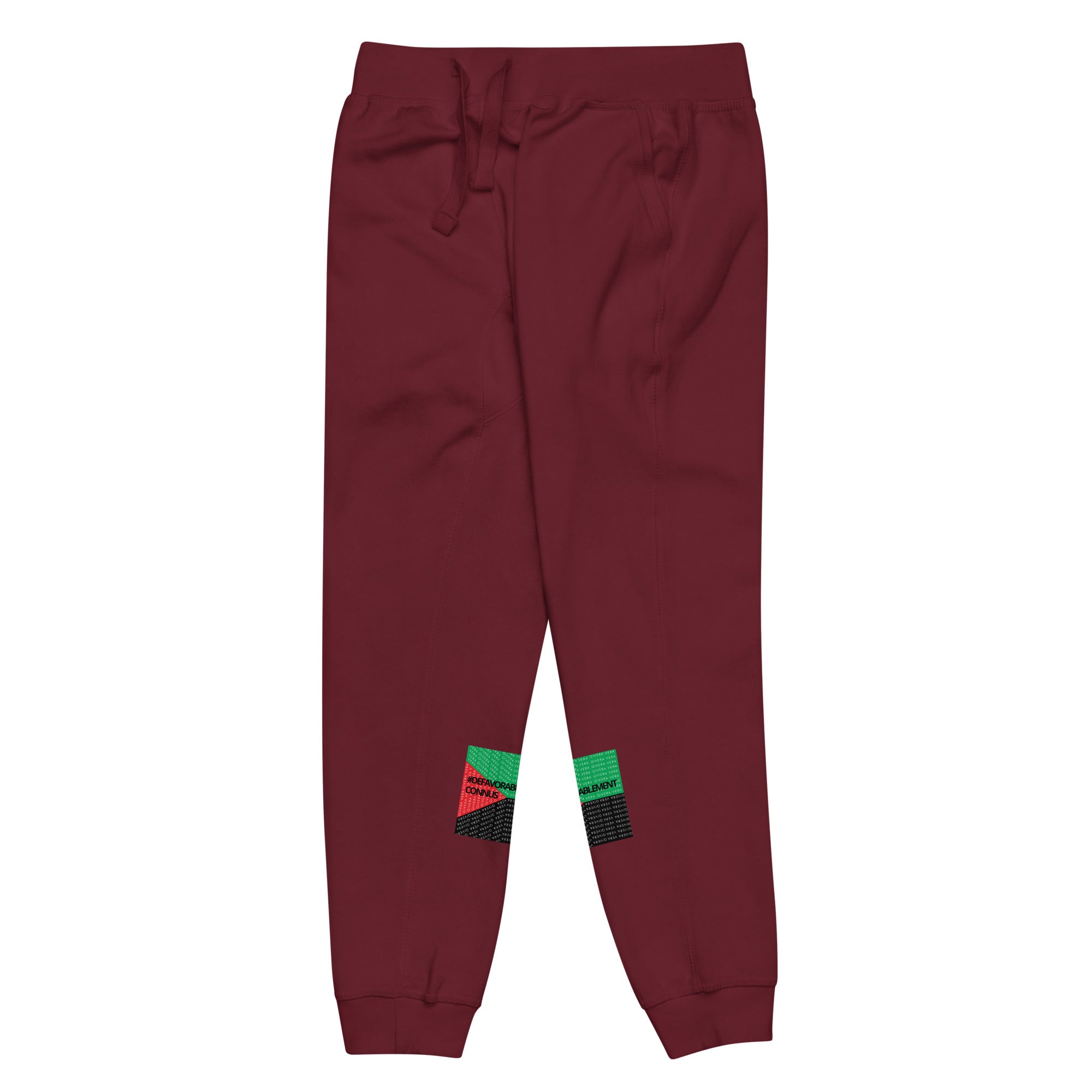 QIVERA VERA - Défavorablement Connus. Pantalon de survêtement en molleton unisexe - QIVERA VERAQIVERA VERA - Défavorablement Connus. Pantalon de survêtement en molleton unisexeQIVERA VERA