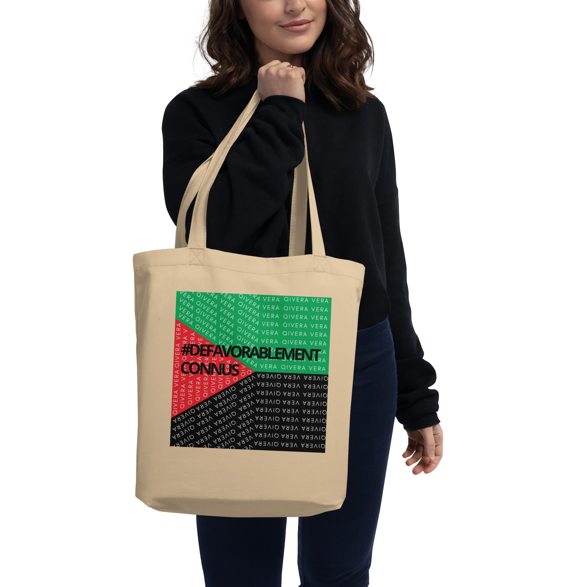 QIVERA VERA - Défavorablement Connus. Tote Bag Bio - QIVERA VERAQIVERA VERA - Défavorablement Connus. Tote Bag BioQIVERA VERA