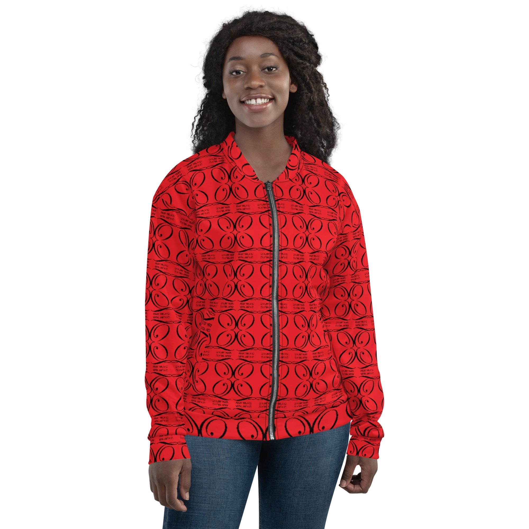 QIVERA VERA - Unisex Bomber Jacket - QIVERA VERAQIVERA VERA - Unisex Bomber JacketQIVERA VERA