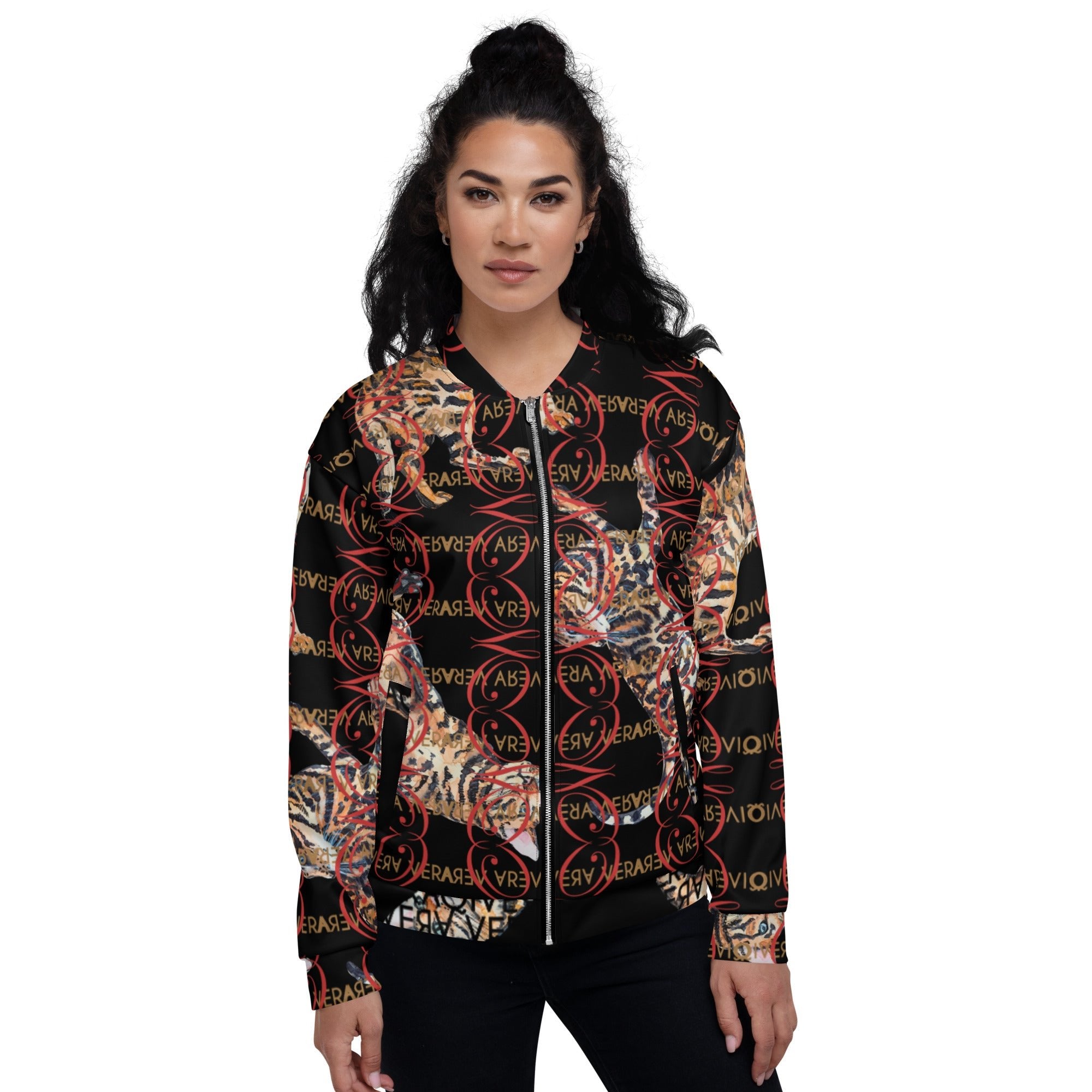 Qivera vera - Unisex Bomber Jacket - QIVERA VERAQivera vera - Unisex Bomber JacketQIVERA VERA